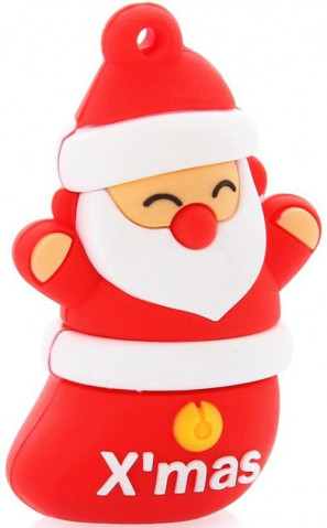 Smartbuy USB2.0 8Gb Santa флешка