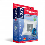Topperr LG 20 пылесборники (4 штуки + 1 фильтр) LG