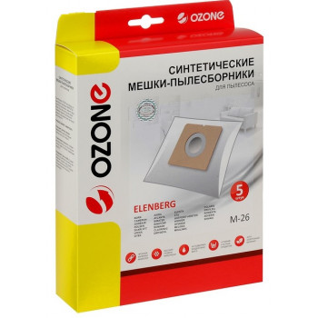 Ozone micron M-26 пылесборники (5 штук) Elenberg Scarlett