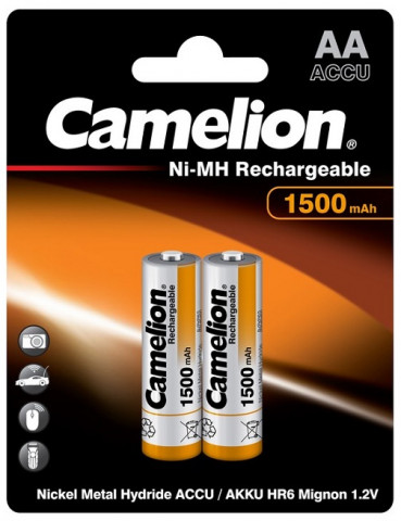 Camelion R6 1500nAh bl2 аккумуляторы