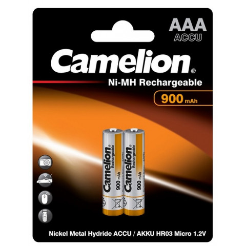 Camelion R03 900mAh bl2 аккумуляторы