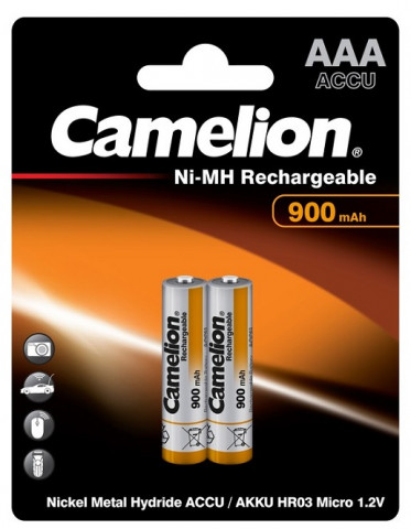 Camelion R03 900mAh bl2 аккумуляторы