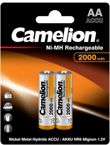 Camelion R6 2000nAh bl2 аккумуляторы