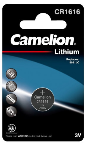 Camelion CR1616 батарейка 1 штука