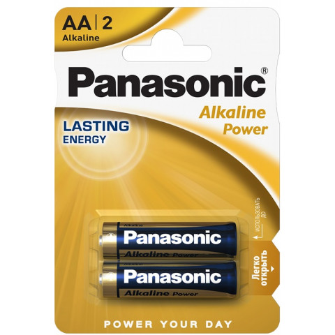 Panasonic LR6 Alkaline Power bl/2 батарейки