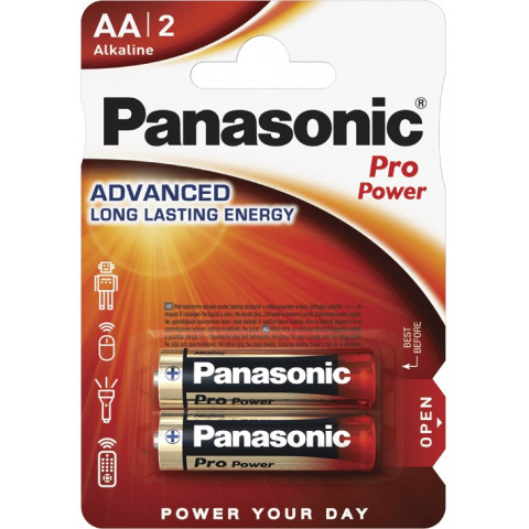 Panasonic LR6 Pro Power bl/2 батарейки