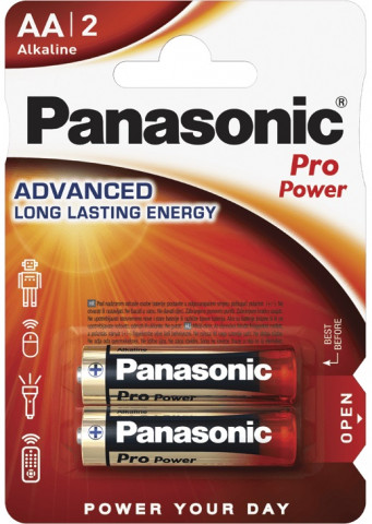 Panasonic LR6 Pro Power bl/2 батарейки