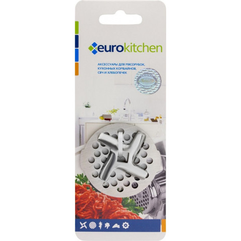 Euro Kitchen NR1205 нож и решетка для мясорубки Euro Kitchen NR1205 нож и решетка для мясорубки