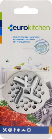 Euro Kitchen NR1205 нож и решетка для мясорубки Euro Kitchen NR1205 нож и решетка для мясорубки