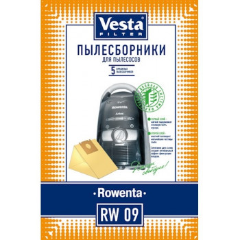 Vesta RW 09 пылесборники (5 штук) Rowenta
