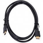 Cablexpert HDMI 1.8m, v1.4 кабель HDMI черный, пакет