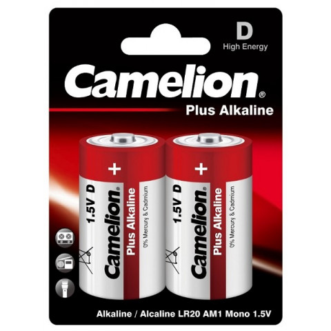 Camelion LR20 bl/2 батарейки