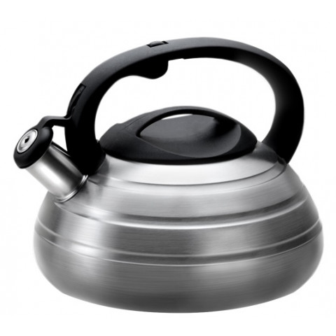 Lara LR00-80 SS чайник со свистком 3 л, индукция