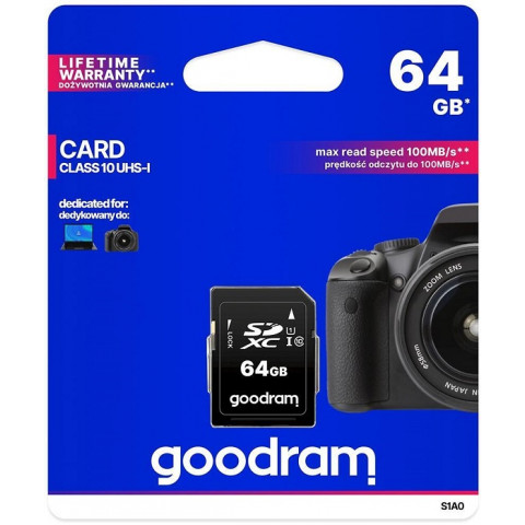 Goodram SDXC 64Gb Class10 UHS-I карта памяти