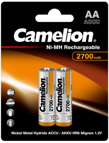 Camelion R6 2700mAh bl2 аккумуляторы