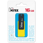 Mirex USB2.0 16Gb City Yellow флешка