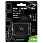 Qumo microSDHC 16Gb Class 10 UHS-I карта памяти