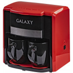 кофеварка Galaxy GL 0708 красная