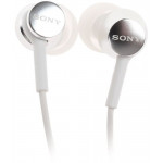 Sony MDR-EX155W наушники, цвет белый 