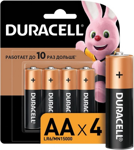 Duracell LR6-4BL AA батарейки