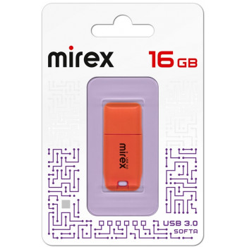 Mirex USB3.0 16Gb Softa Orange флешка