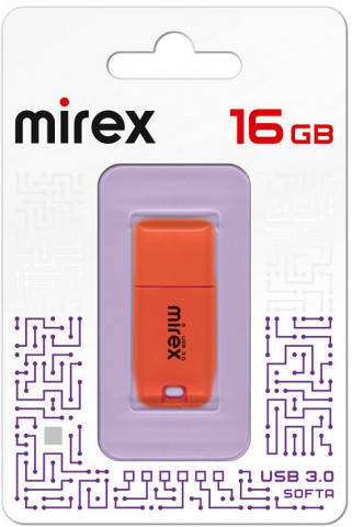 Mirex USB3.0 16Gb Softa Orange флешка