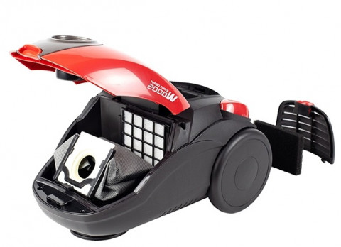 Centek CT-2511 красный пылесос с мешком для пыли