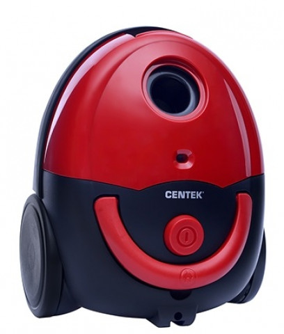 Centek CT-2518 красный/черный пылесос с мешком для пыли