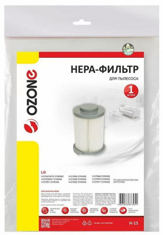 Ozone H-15 HEPA - фильтр LG