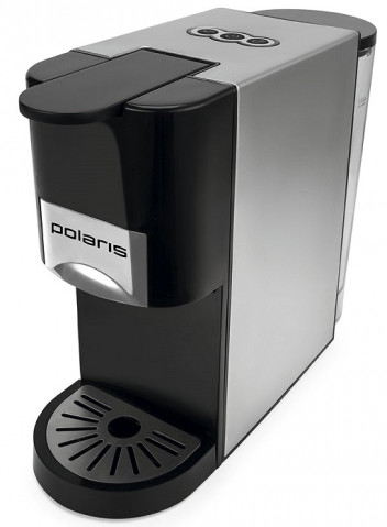 кофеварка Polaris PCM 2020 цвет сталь/черный