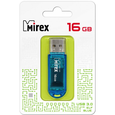 Mirex USB3.0 16Gb Elf Blue флешка