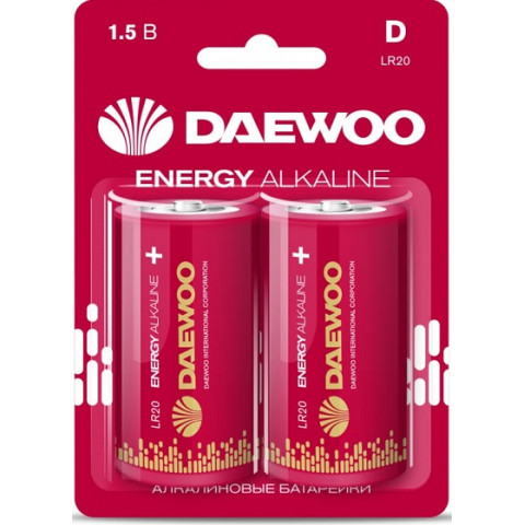 Daewoo LR20 bl/2 батарейки Daewoo LR20 bl/2 батарейки
