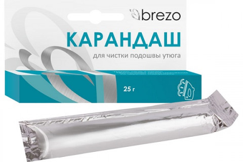 Brezo арт. 97025 карандаш для чистки подошвы утюга