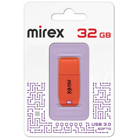 Mirex USB3.0 32Gb Softa Orange флешка