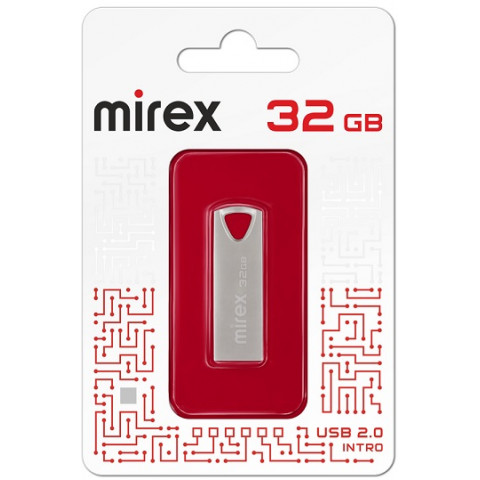 Mirex USB2.0 32Gb Intro Steel флешка