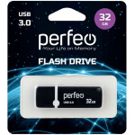 Perfeo USB3.0 32Gb C08 Black флешка