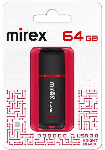Mirex USB3.0 64Gb Knight Black флешка