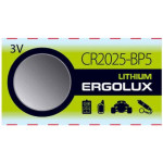 Ergolux CR2025 батарейка 1 штука 