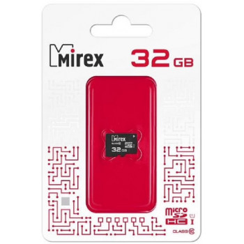 Mirex MicroSDHC 32Gb Class10 UHS-I карта памяти