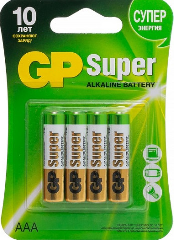 GP LR03 bl4 Super батарейки