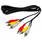 Rexant 17-0202 3RCA-3RCA 1,5 м кабель