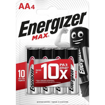 Energizer E91 (LR6) AlkPower bl4 батарейки