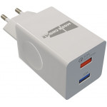 More choice NC55QCa 3.0A White 2USB Type-C зарядное устройство