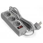 Exegate SP-3-3G сетевой фильтр, серый