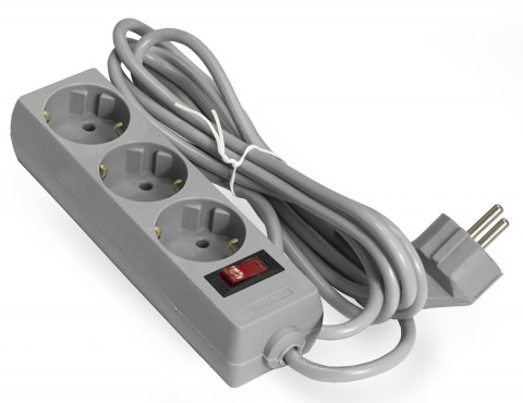 Exegate SP-3-3G сетевой фильтр, серый Exegate SP-3-3G сетевой фильтр, серый