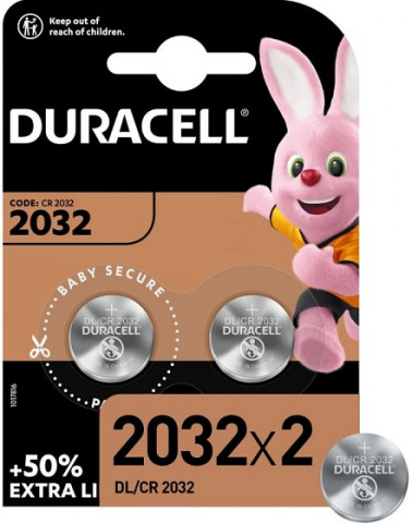 Duracell CR2032 2BL батарейки