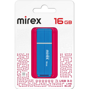 Mirex USB3.0 16Gb Line Blue флешка
