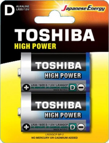 Toshiba LR20-2BL AA батарейки
