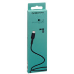Borofone BX16 USB Type-C/3,0A 1m Black кабель