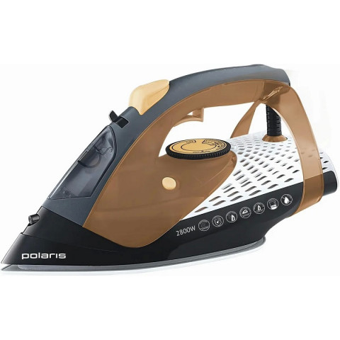 утюг Polaris PIR 2860AK черный/оранжевый